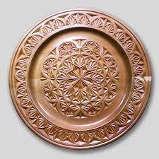 Тарелка резная деревянная(дуб)